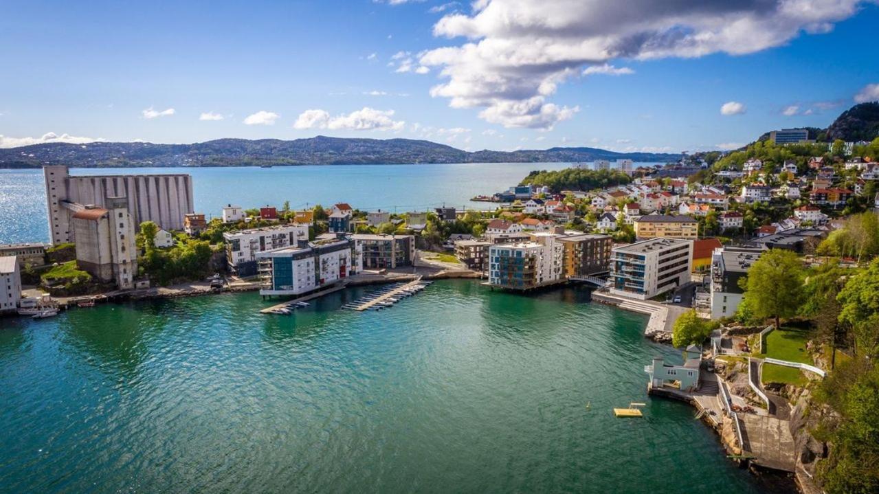 New Penthouse Apartment With Sea View In Bergen Centrum Zewnętrze zdjęcie