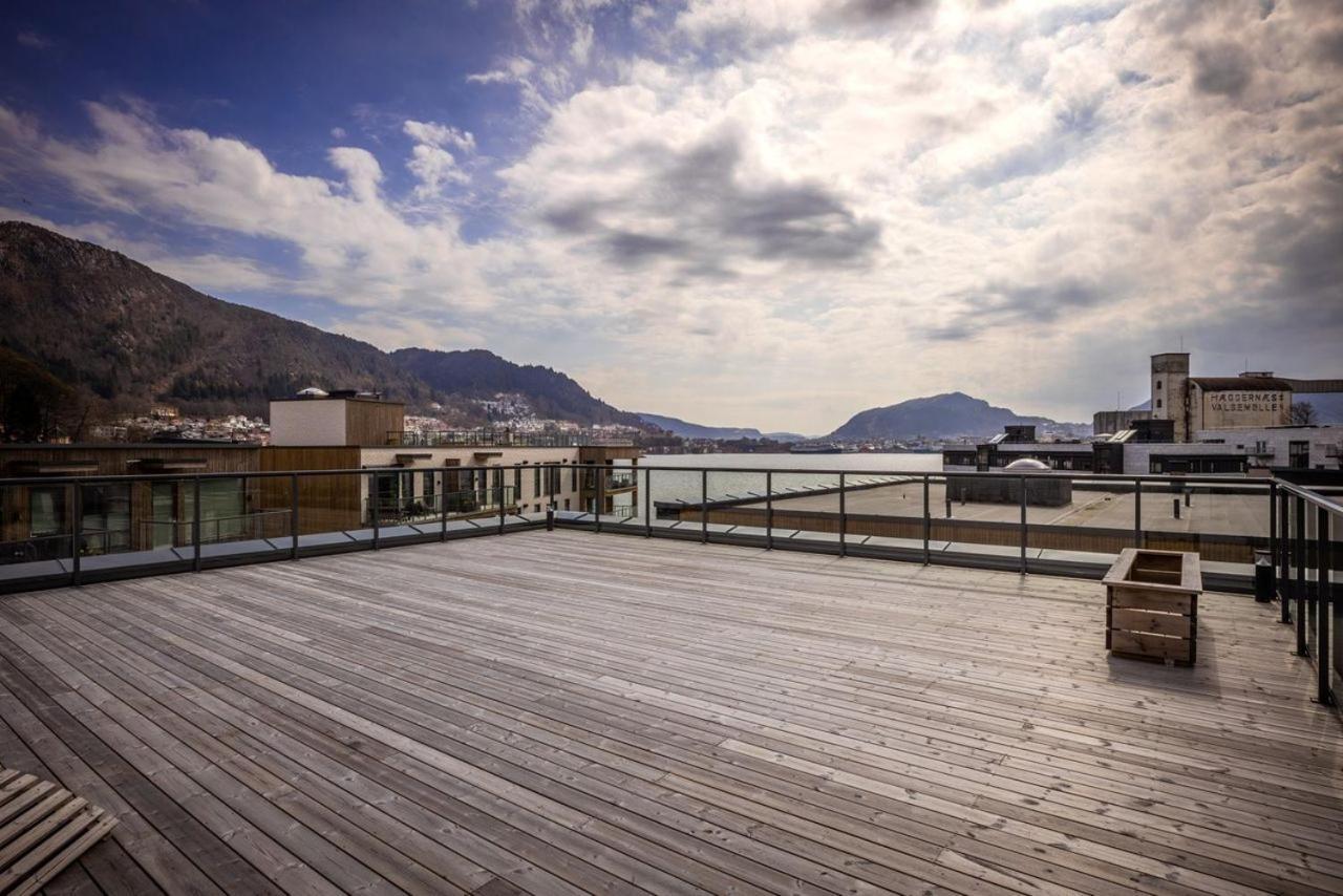 New Penthouse Apartment With Sea View In Bergen Centrum Zewnętrze zdjęcie
